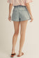 Denim Flare Shorts