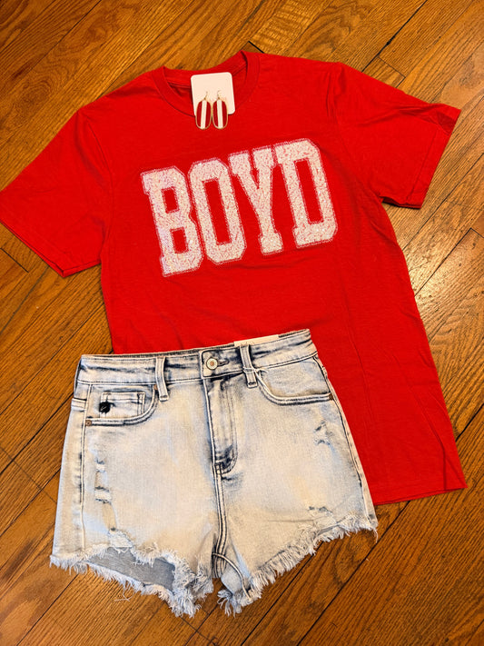 Game Day BOYD Sequin Tee