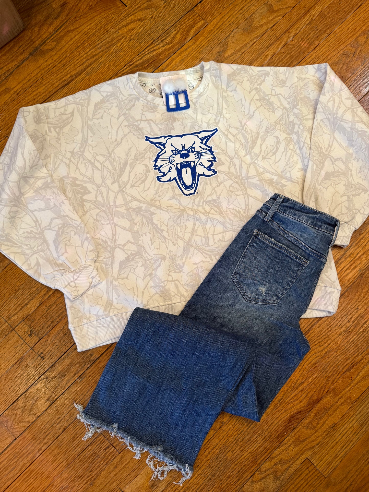 Kentucky Camo Oversized Fleece