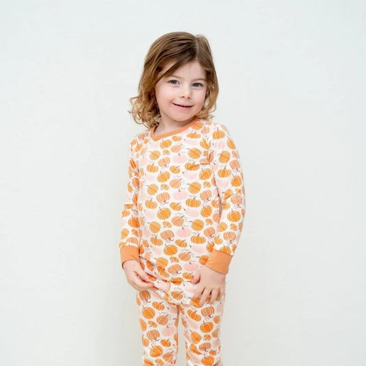 BIG KID PAJAMA-PUMPKIN