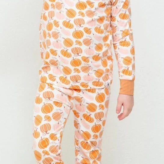 BIG KID PAJAMA-PUMPKIN