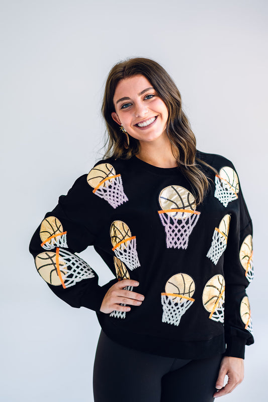 Basketball Hoop Pullover