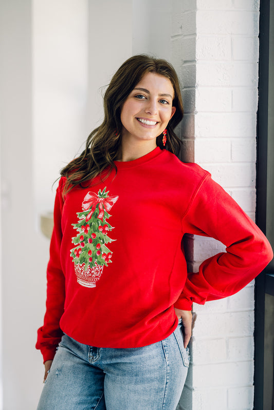 Chinoiserie Christmas Crewneck