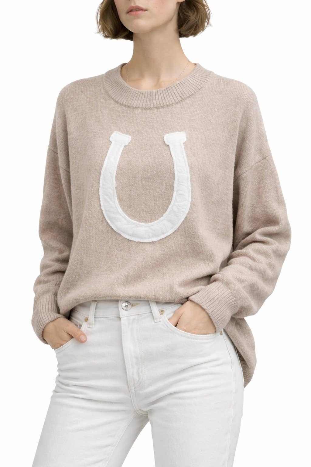 Horse Shoe Sweater