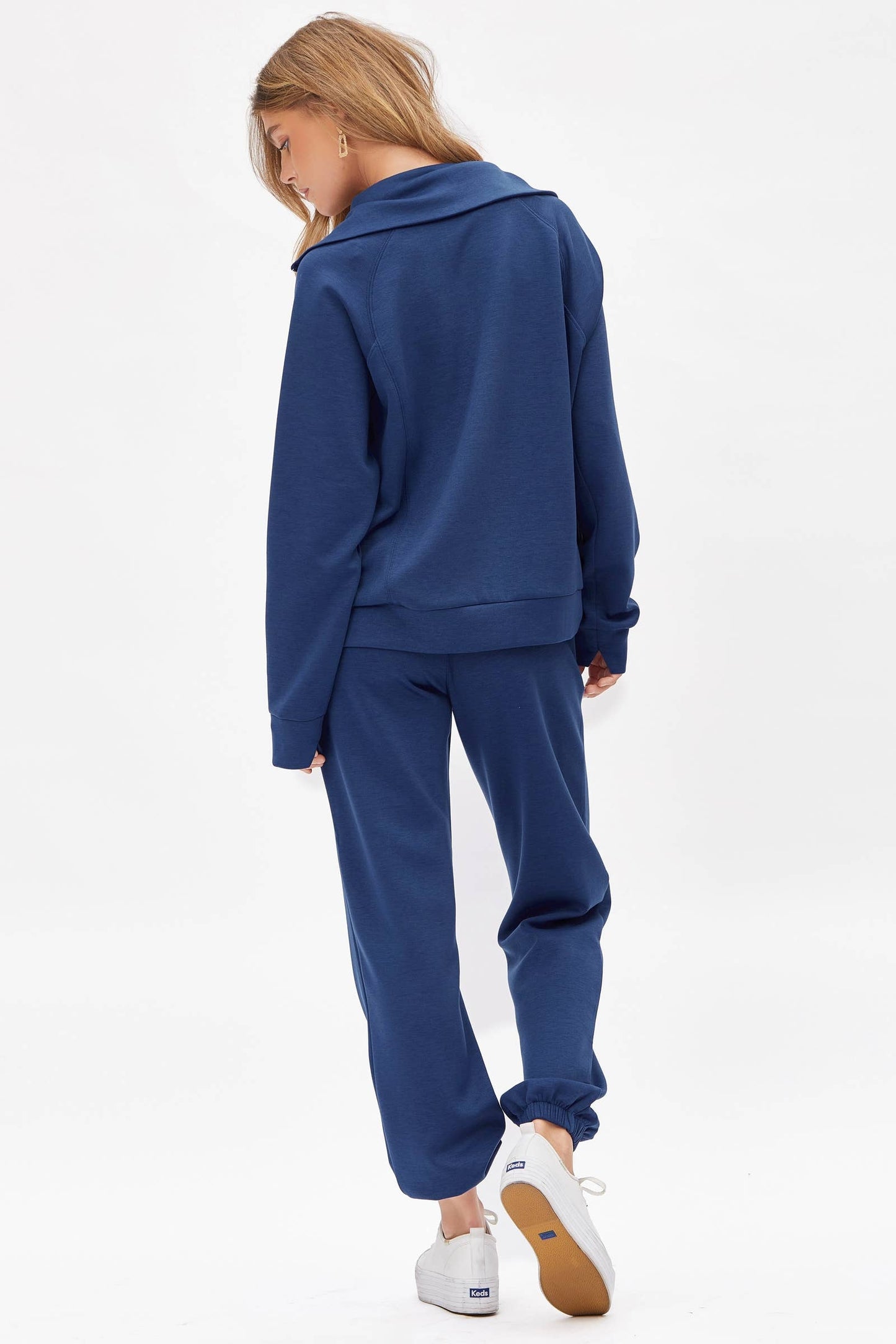Quarter Zip Pullover + Jogger Travel Set
