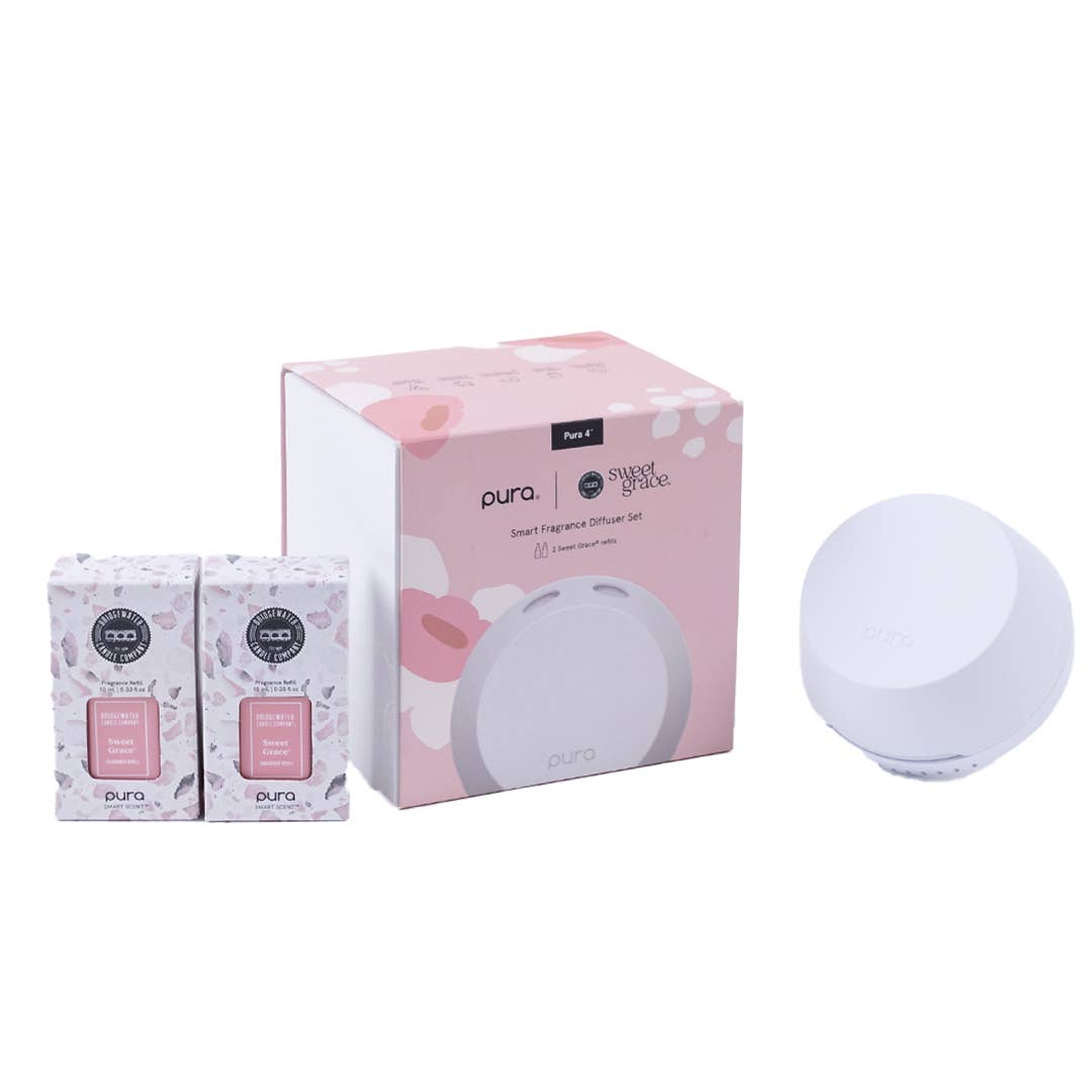 PURA + Bridgewater Sweet Grace Lover's Kit