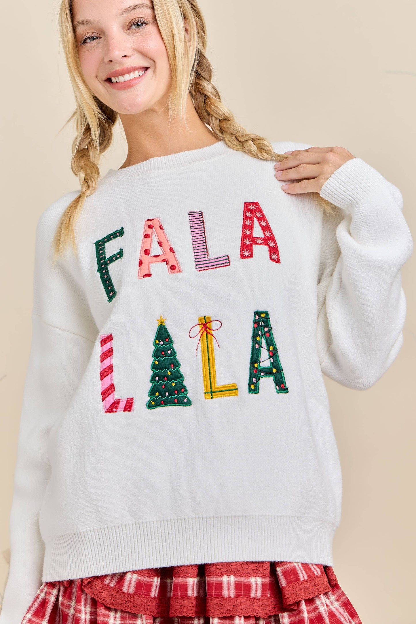 Falala Embroidered Sweater