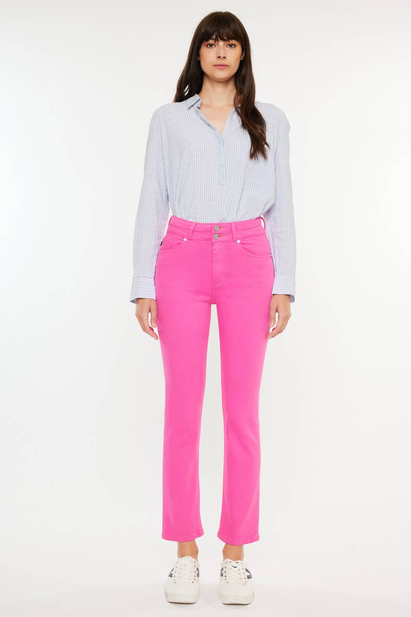 Pink Pony Stretch Denim