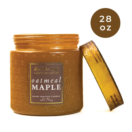Zest For Life Candle (28oz.) - Oatmeal Maple