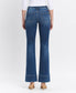 High Rise Trouser Hem Bootcut Jean