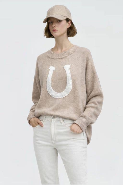 Horse Shoe Sweater