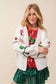 Christmas Sequin Lights Cardigan