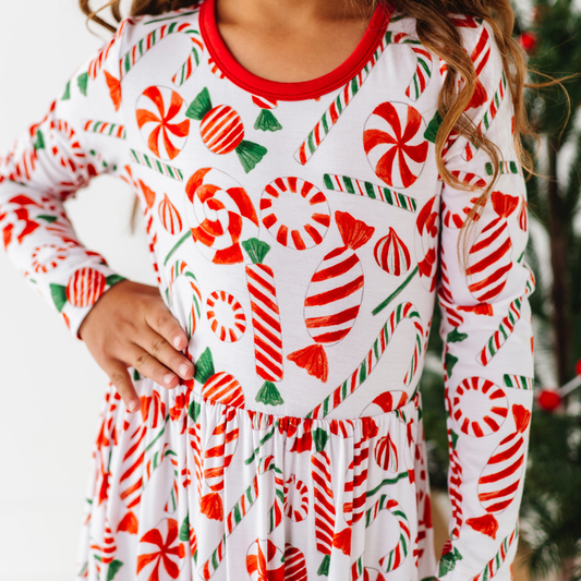 Pretty in Peppermint Girls Dress