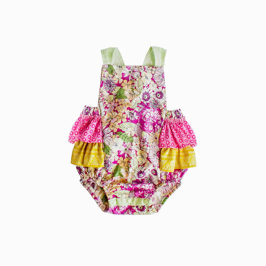 May Flowers Sunsuit for Infants and Toddlers