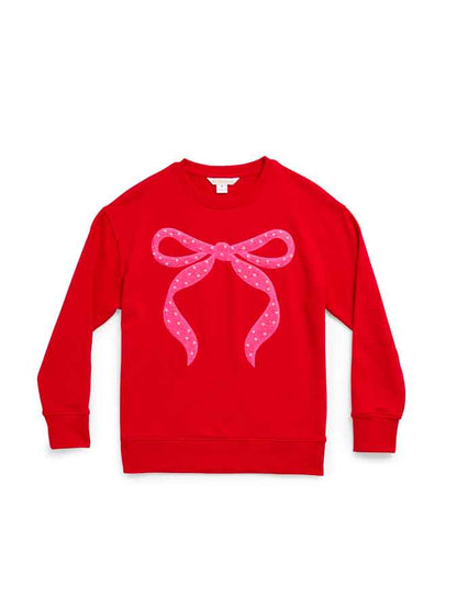 Pearl Bow Classic Sweatshirt