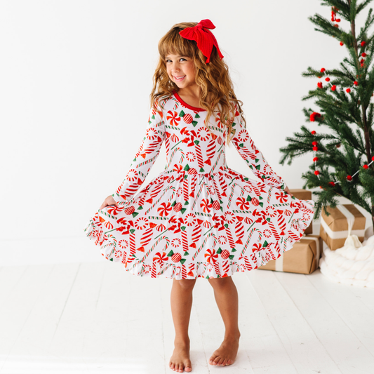 Pretty in Peppermint Girls Dress