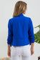 Rouched Sleeve Blazer