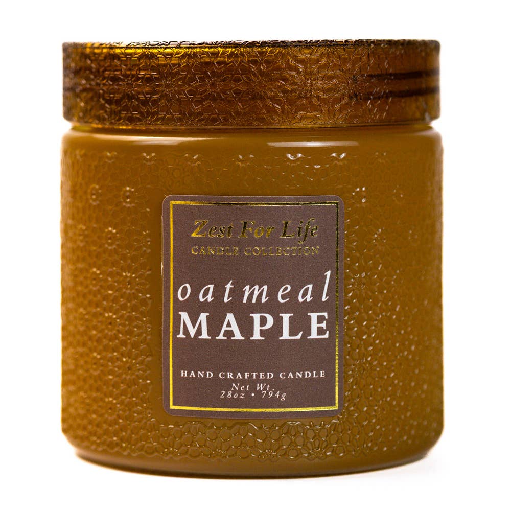 Zest For Life Candle (28oz.) - Oatmeal Maple