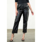 Leather Drawstring Pant