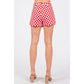 Game Day Checkered Wrap Skort