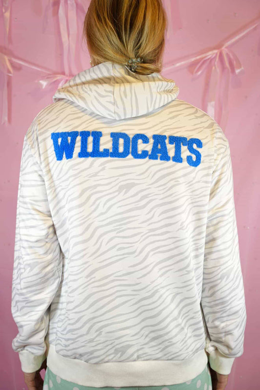 Kentucky/Wildcats Front and Back Animal Print Hoodie