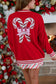 Candy Cane Cardigan
