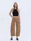 High Rise Corduroy Barrel Jean