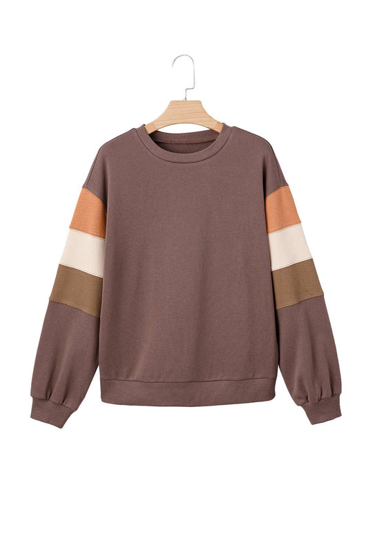 Fall Colorblock Sweatshirt
