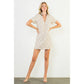 Short Sleeve Detailed Dress