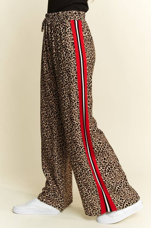 Leopard Contrast Pant