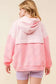 PINK COMBO HOODIE