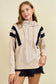 Colorblock Half Zip Up Hoodie Sweatshirt
