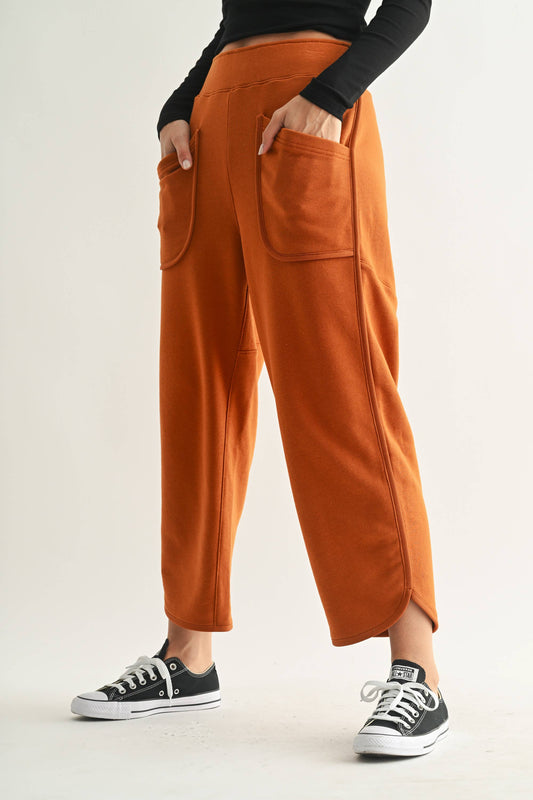 Dune Drift Curved Cropped Pants