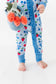 Berry Patriotic Convertible Footies with Ruffle