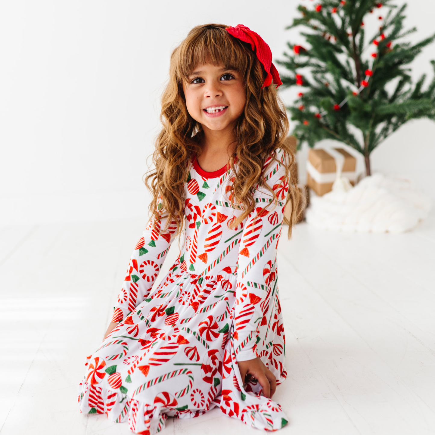 Pretty in Peppermint Girls Dress