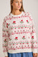 Heart and Rose Sweater