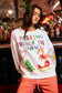 IT2537-XMAS | Colorful Christmas Graphic Sweatshirt