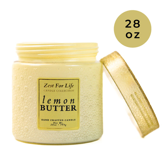 Zest For Life Candle (28oz.) - Lemon Butter