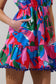 Exene Floral Shift Mini Dress