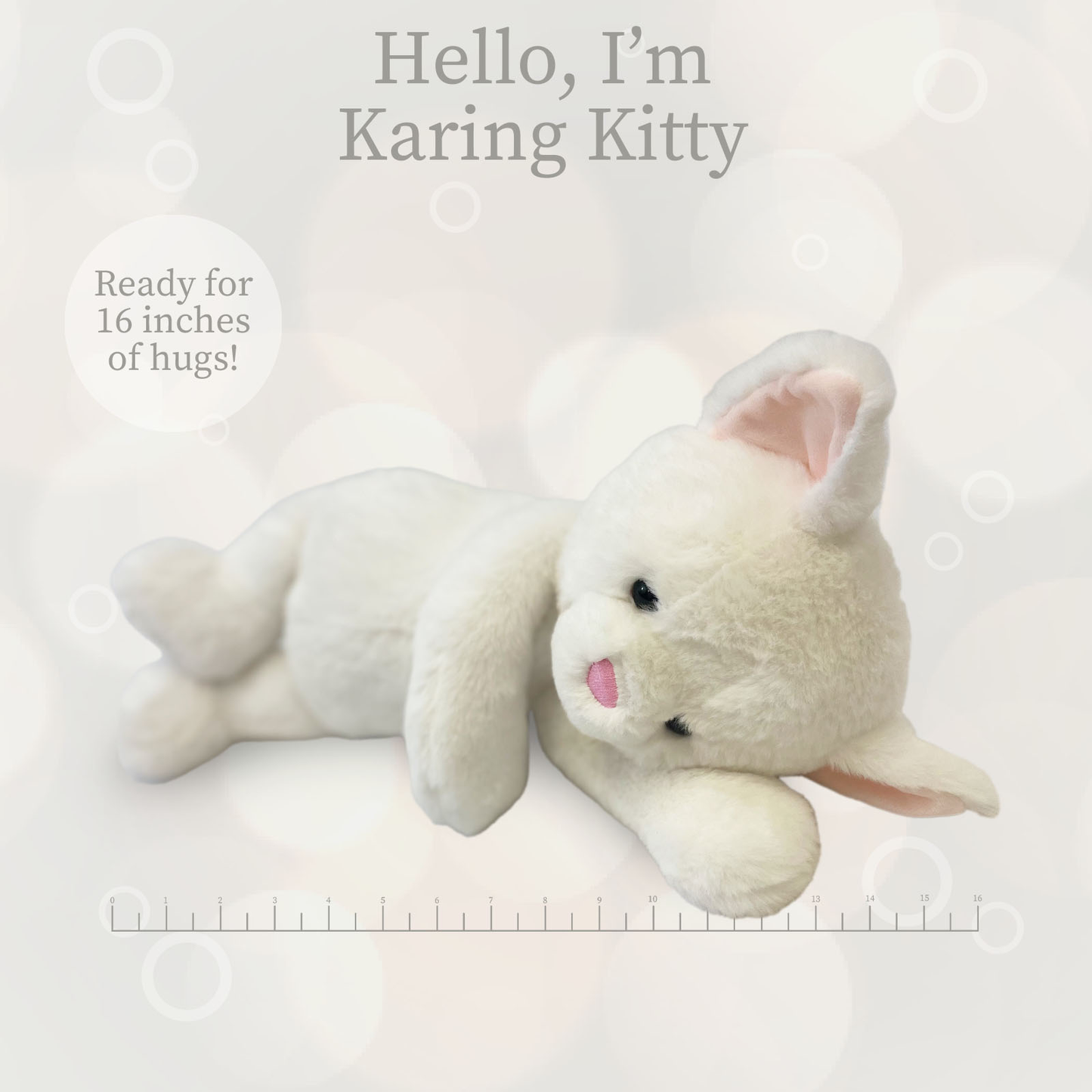 Karing Kitty 16 inch Plush