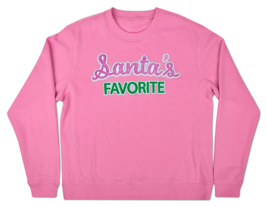 Santa's Favorite Kids Sweatshirt