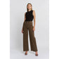 Super High Wide Leg Leopard Jeans