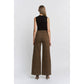 Super High Wide Leg Leopard Jeans