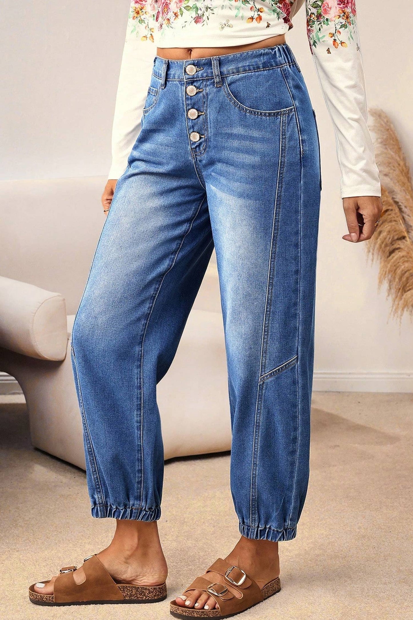 Casual Loose Fit Jeans