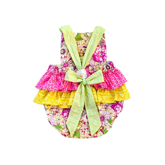 May Flowers Sunsuit for Infants and Toddlers