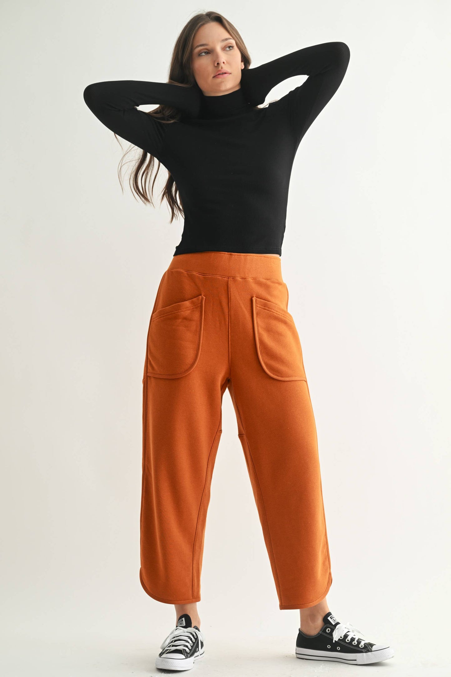 Dune Drift Curved Cropped Pants