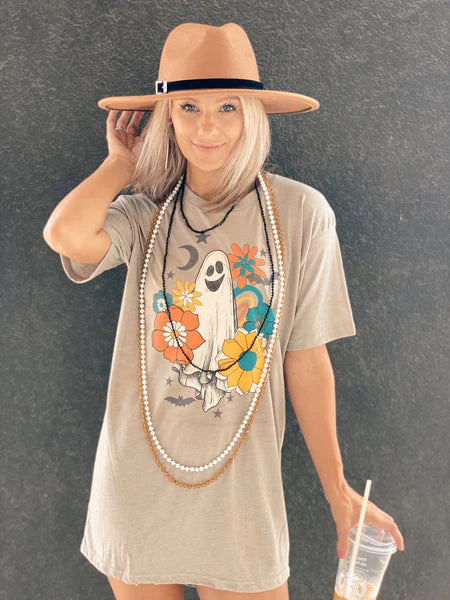 Retro Ghost Tee Dress