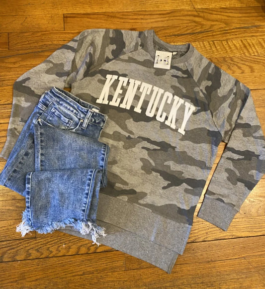 KENTUCKY CAMO PULLOVER